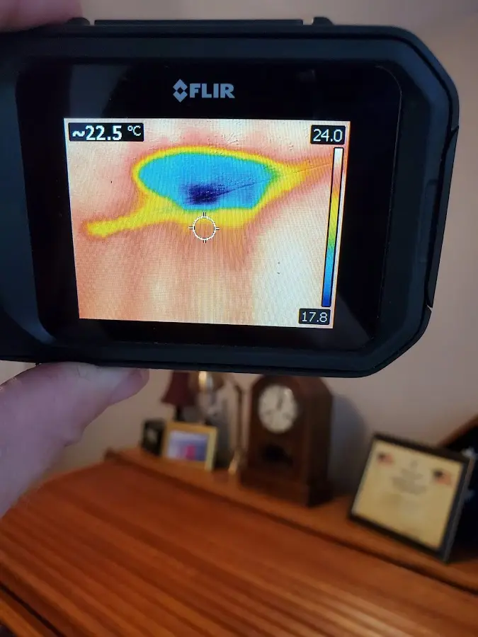 Thermal imaging inspection for water damage in Lee's Summit